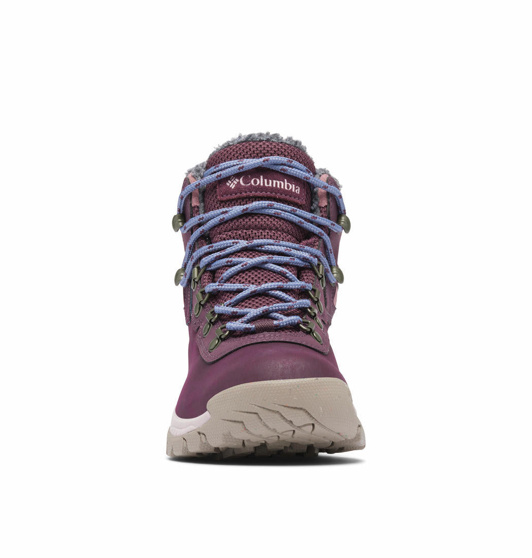 Columbia Womens Maroon NEWTON RIDGE WP OMNI-HEAT II
