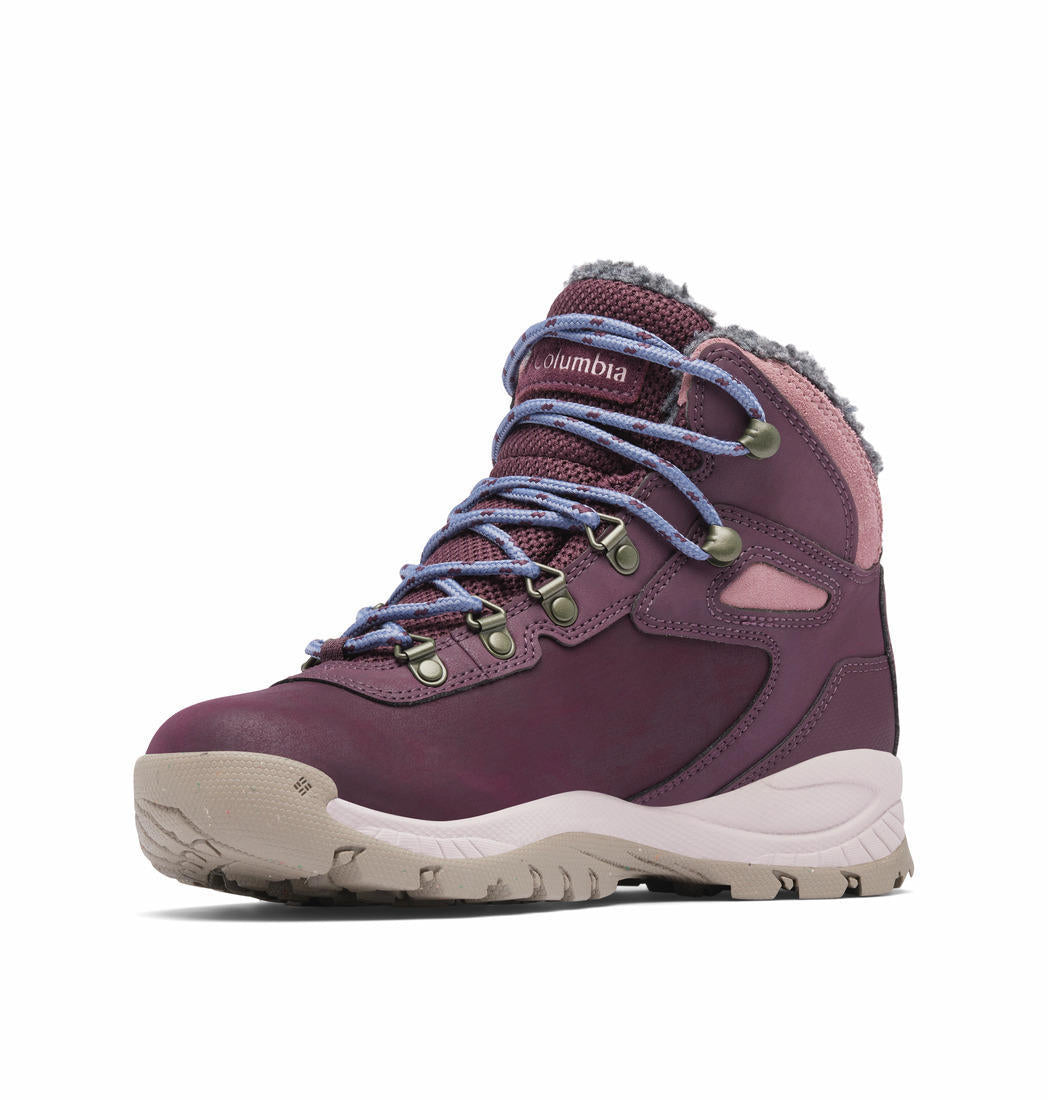 Columbia Womens Maroon NEWTON RIDGE WP OMNI-HEAT II