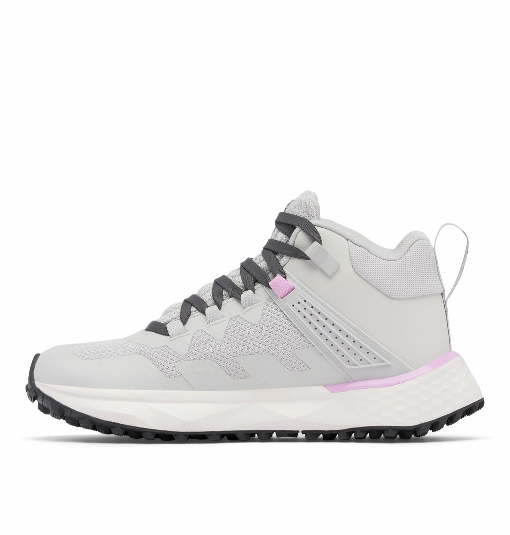 Columbia Womens Grey Facet 75 Mid Outdry Shoes
