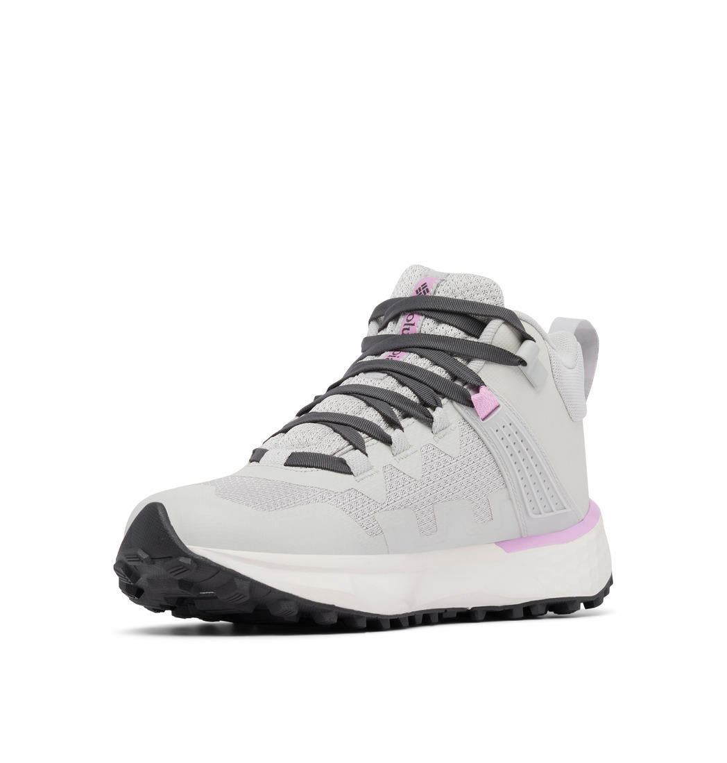Columbia Womens Grey Facet 75 Mid Outdry Shoes