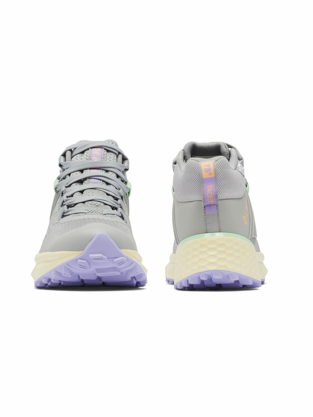 Columbia Women Grey Facet 75 Mid Outdry (Complete Waterproof)