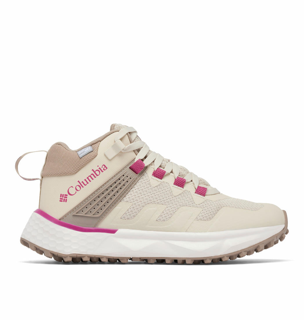 Columbia Womens Cream Facet 75 Mid Outdry Shoes