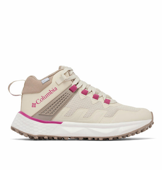 Columbia Womens Cream Facet 75 Mid Outdry Shoes