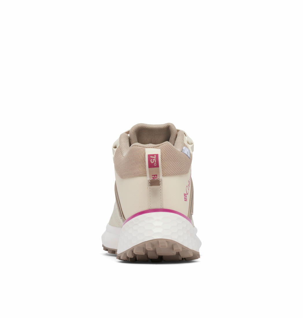 Columbia Womens Cream Facet 75 Mid Outdry Shoes