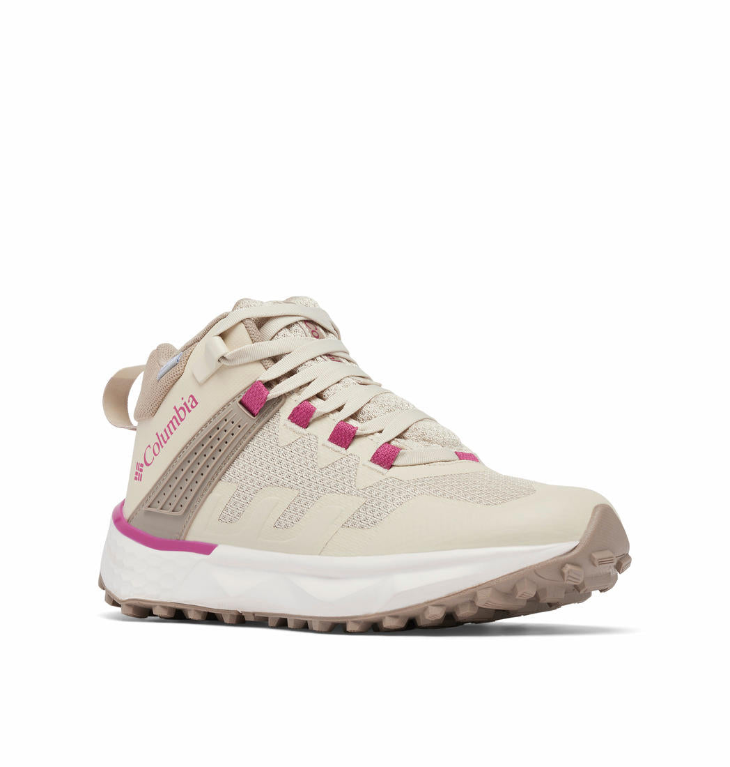 Columbia Womens Cream Facet 75 Mid Outdry Shoes