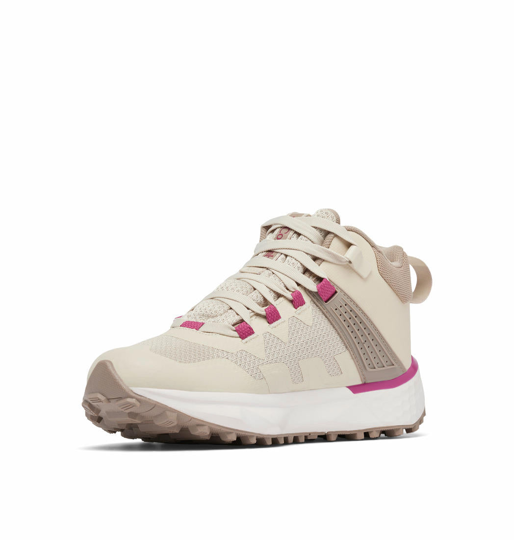 Columbia Womens Cream Facet 75 Mid Outdry Shoes