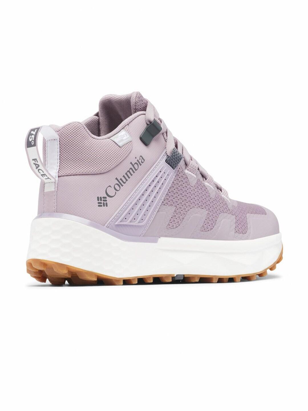 Columbia Women Purple Facet 75 Mid Outdry (Complete Waterproof)