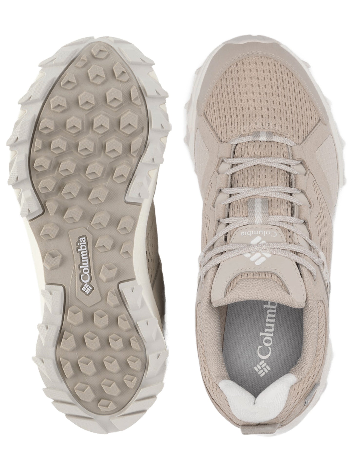 Columbia Women Beige OutDry Peakfreak Hera Hiking & Trekking Shoes (Fully Waterproof)