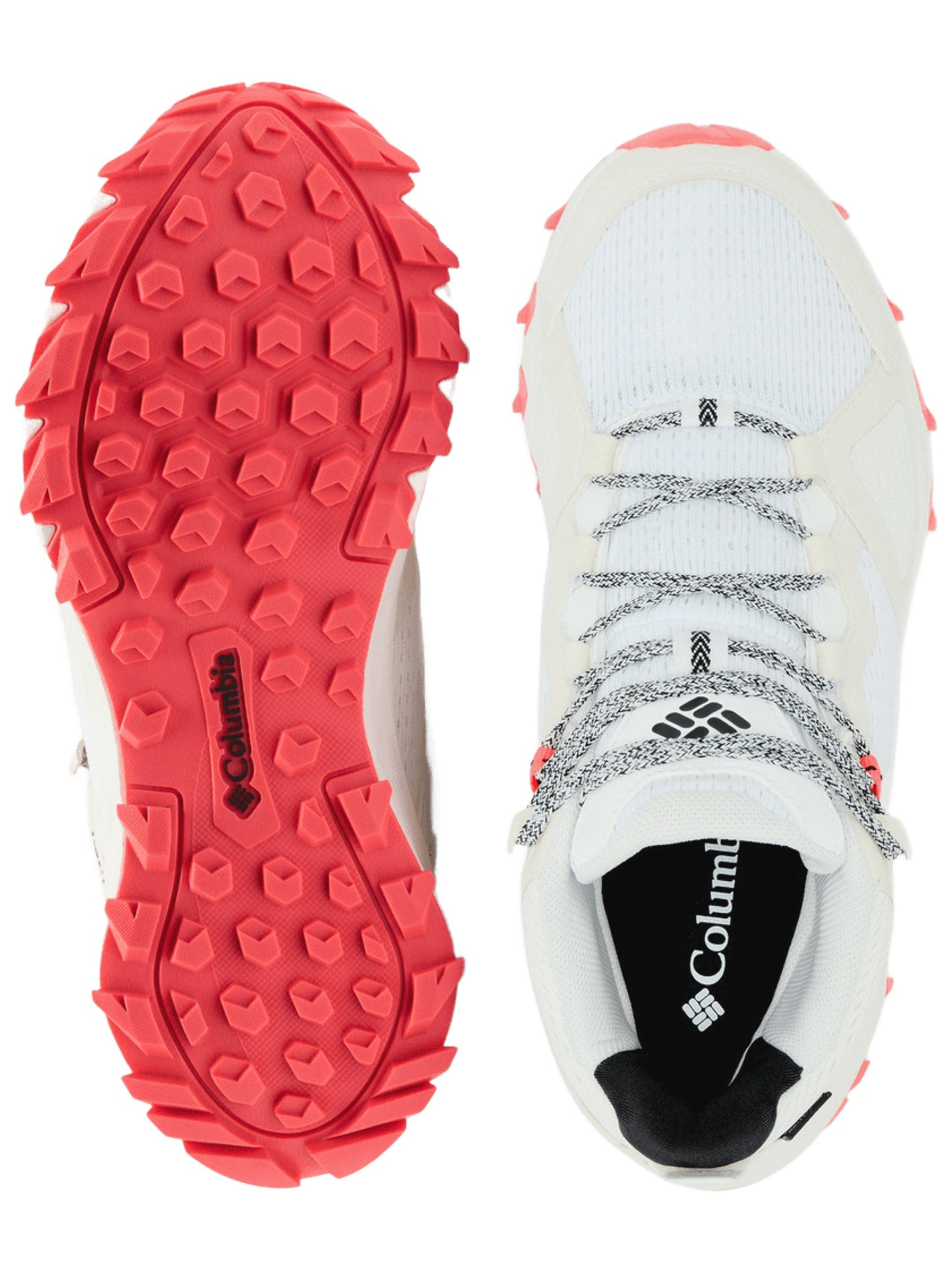 Columbia Women Off-White OutDry Peakfreak Hera Hiking & Trekking Waterproof Shoes