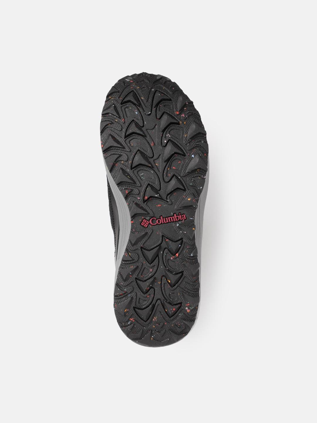 Columbia Women Black TRAILSTORM MID OMNI HEAT Water Resistant Shoes