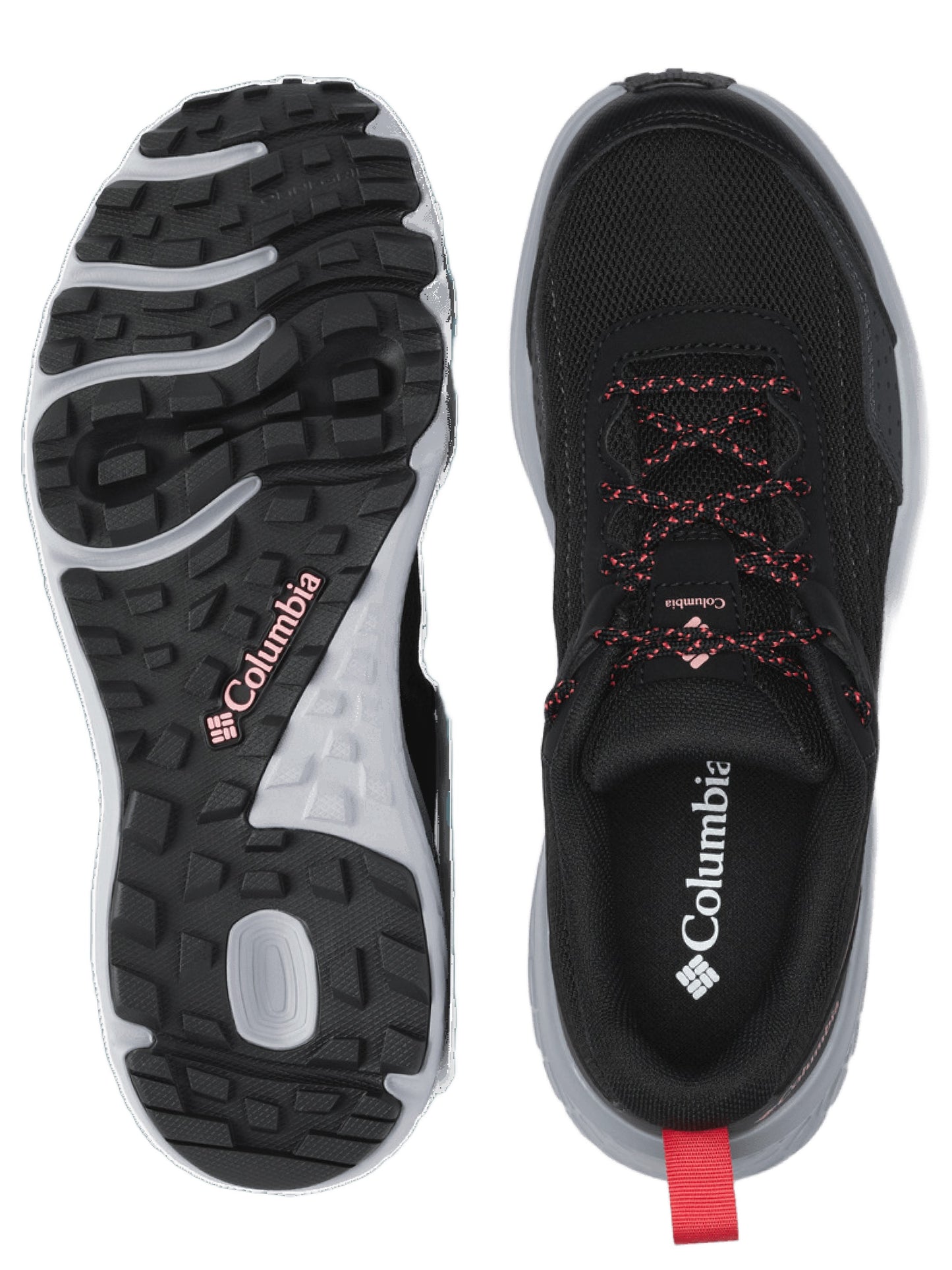 Columbia Women Black Omni-Grip Vertisol Trail Hiking & Trekking Shoes