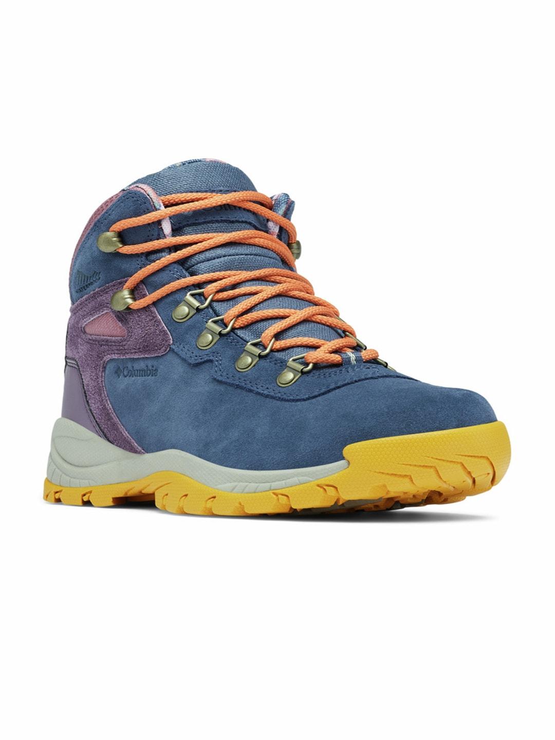 Columbia Women Navy Blue NEWTON RIDGE PLUS WP AMPED DESERT NIGHT