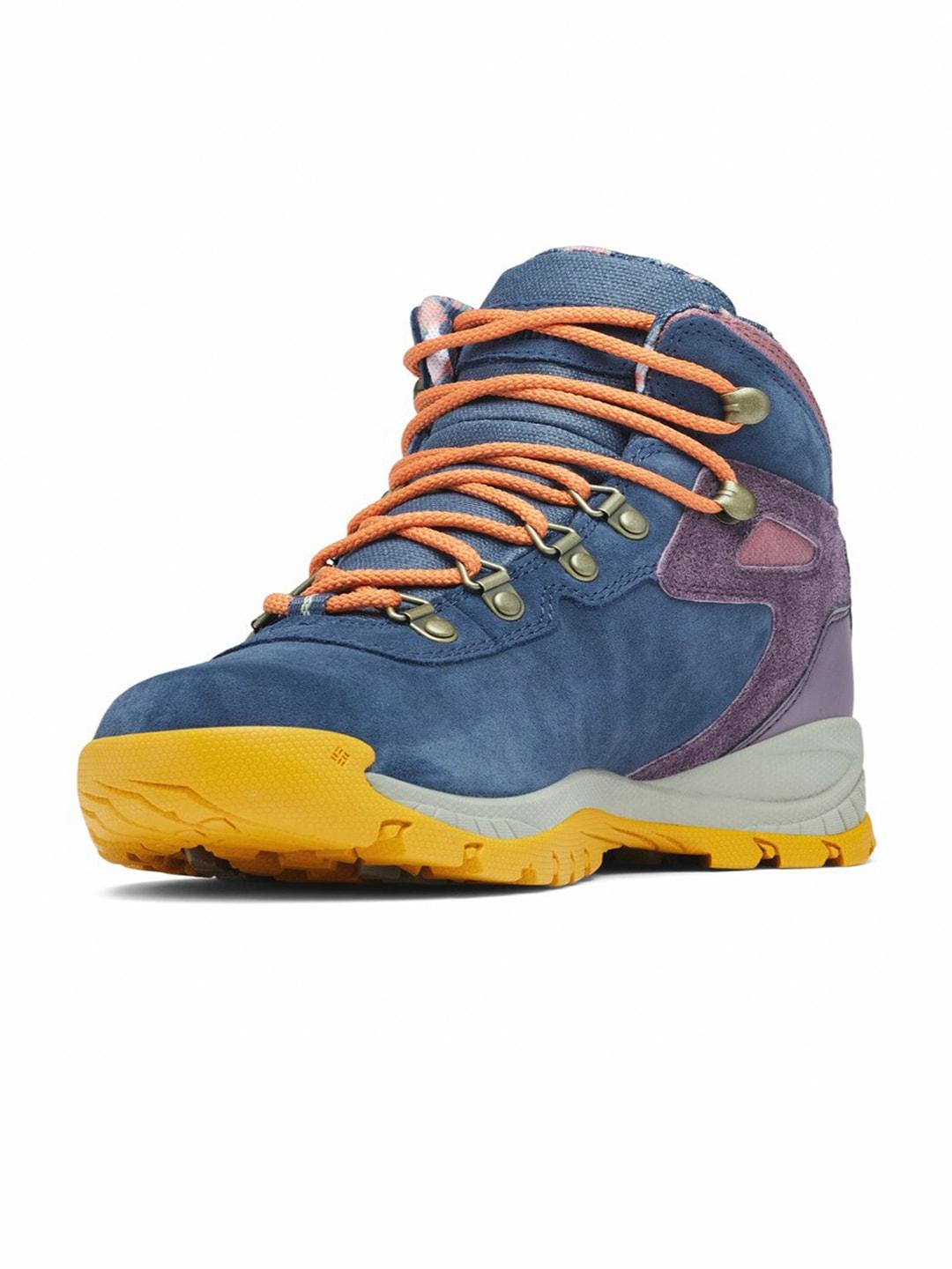 Columbia Women Navy Blue NEWTON RIDGE PLUS WP AMPED DESERT NIGHT