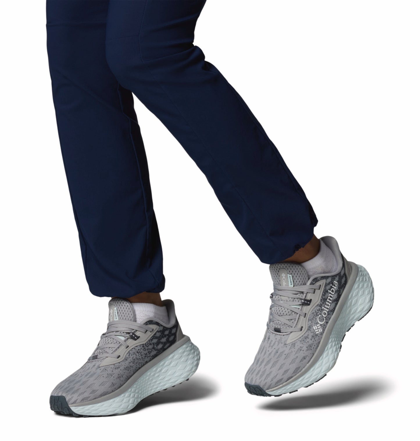 Columbia Women Grey OmniGrip Konos Elevate Trail Running Shoes