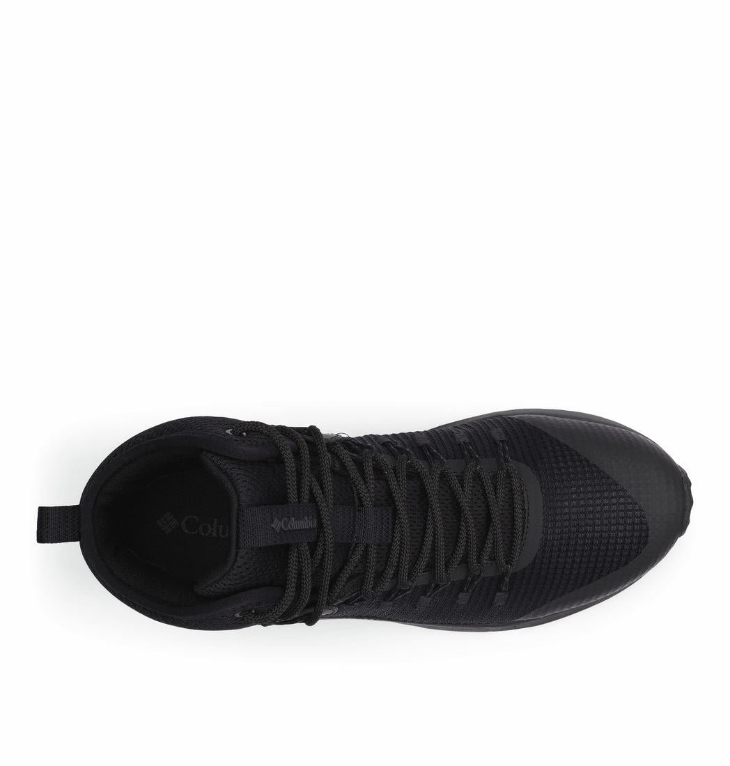 Columbia Men Black TRAILSTORM MID Water Resistant Shoes