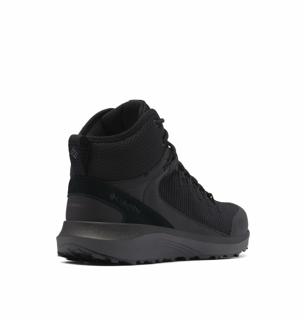 Columbia Men Black TRAILSTORM MID Water Resistant Shoes