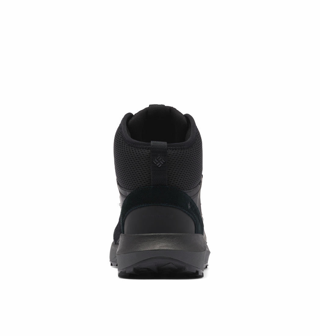 Columbia Men Black TRAILSTORM MID Water Resistant Shoes