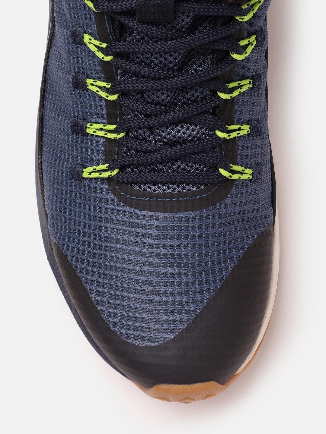 Columbia Men Blue TRAILSTORM MID Water Resistant Shoes