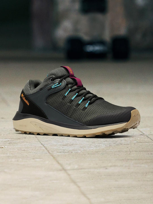 Columbia Men Green TRAILSTORM Water Resistant Shoes