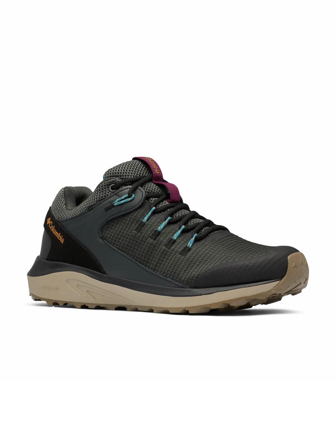 Columbia Men Green TRAILSTORM Water Resistant Shoes