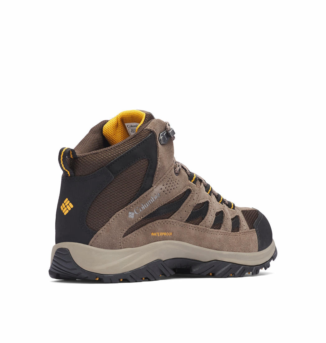 Columbia Mens Brown CRESTWOOD MID WATERPROOF