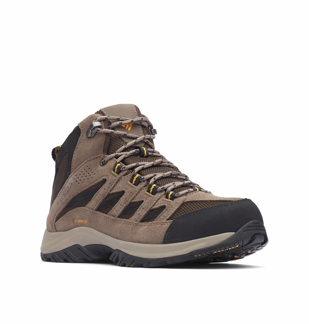 Columbia Mens Brown CRESTWOOD MID WATERPROOF