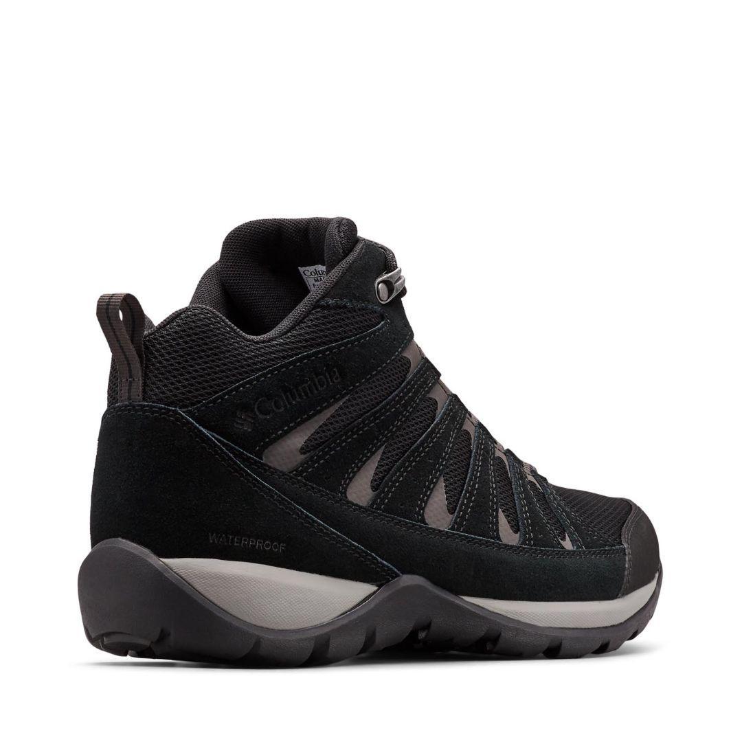 Columbia Men Black REDMOND V2 MID Water Resistant Shoes