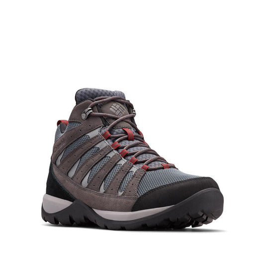 Columbia Men Grey REDMOND V2 MID Water Resistant Shoes