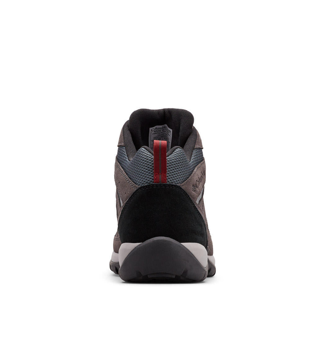 Columbia Men Grey REDMOND V2 MID Water Resistant Shoes