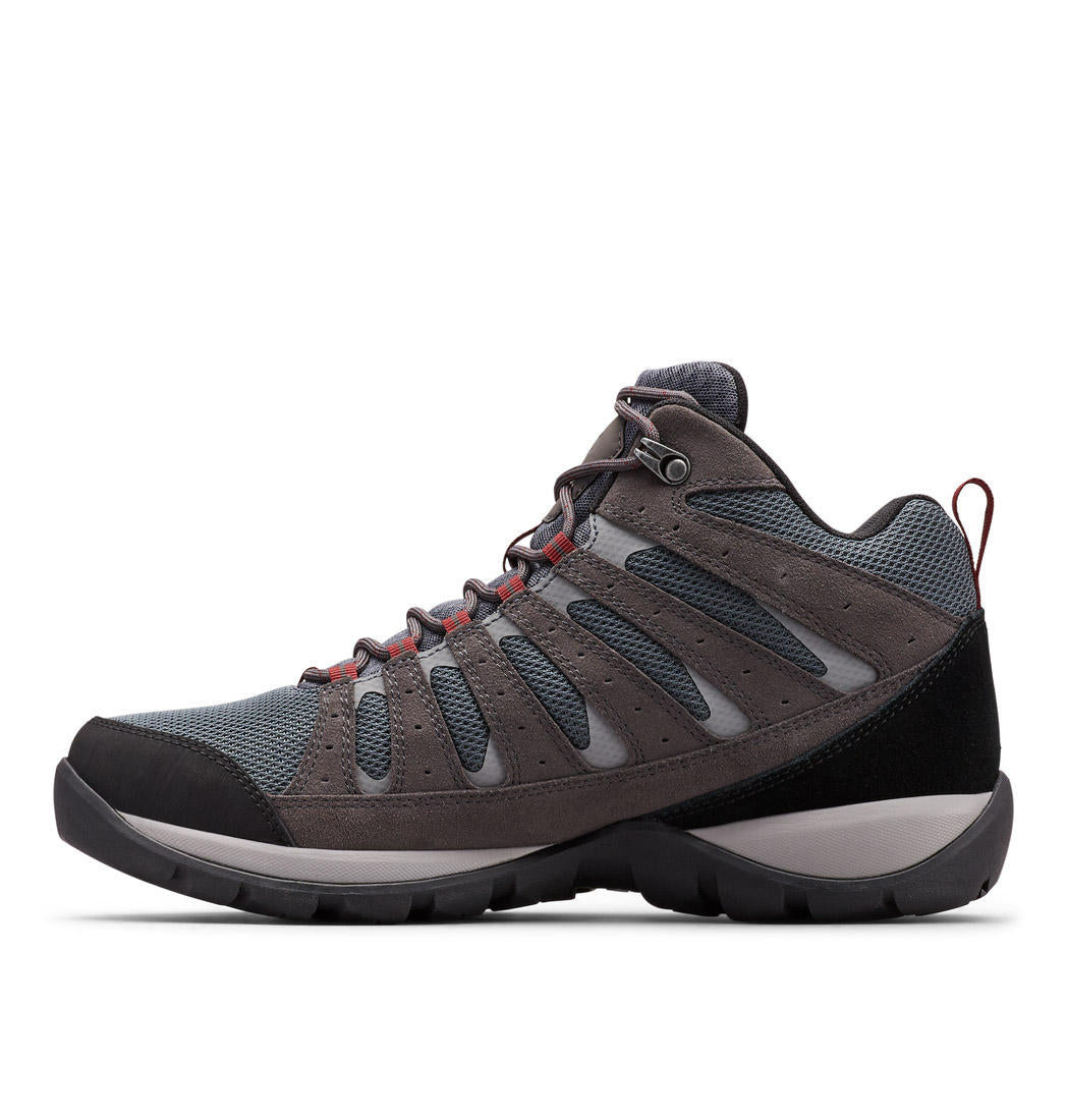 Columbia Men Grey REDMOND V2 MID Water Resistant Shoes