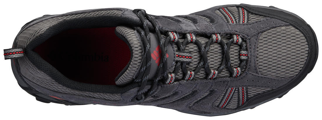 Columbia Men Grey Omni-Grip North Plains II Low Shoes