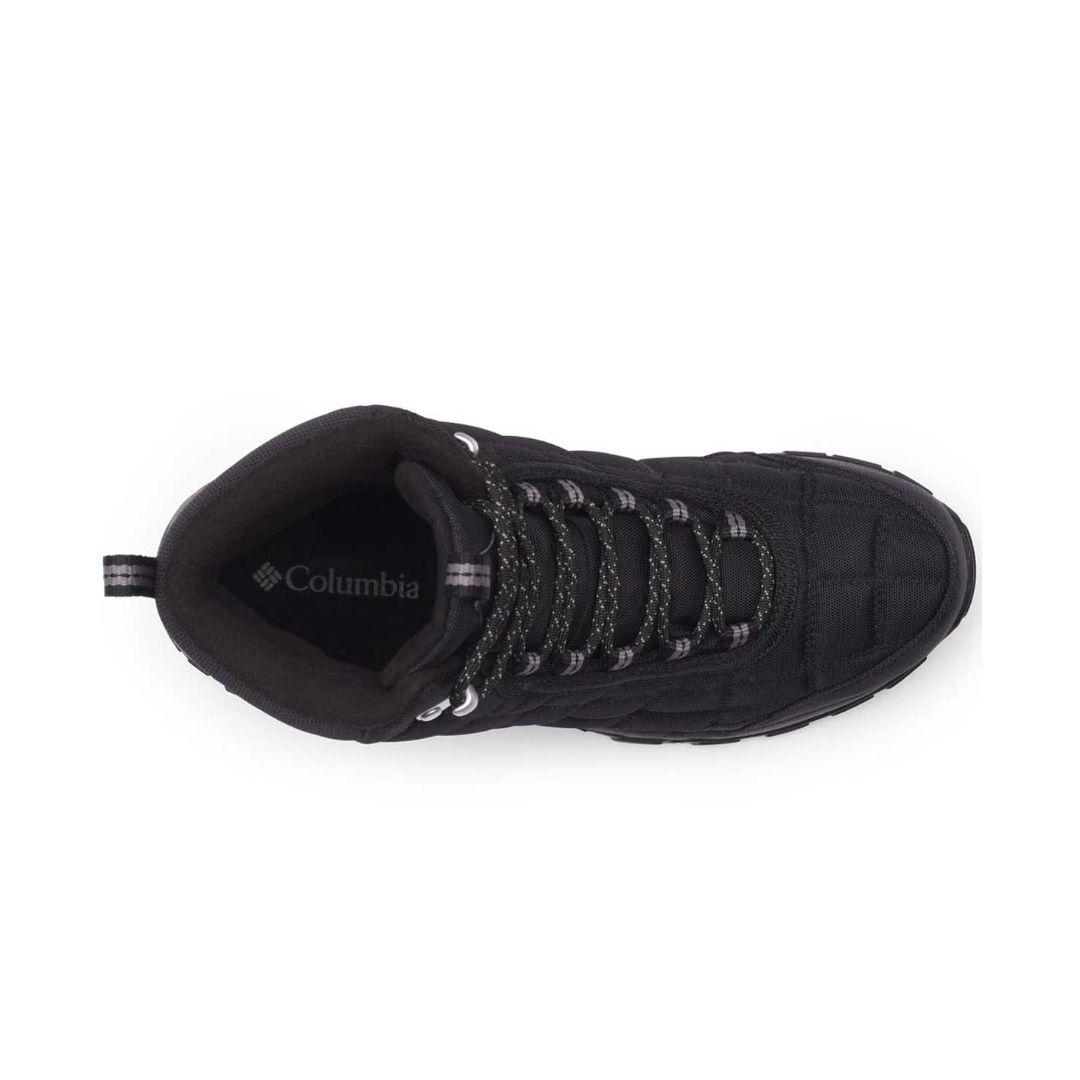 Columbia Men Black FIRECAMP BOOT Water Resistant Shoes
