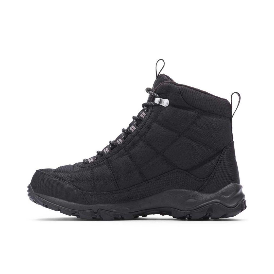 Columbia Men Black FIRECAMP BOOT Water Resistant Shoes