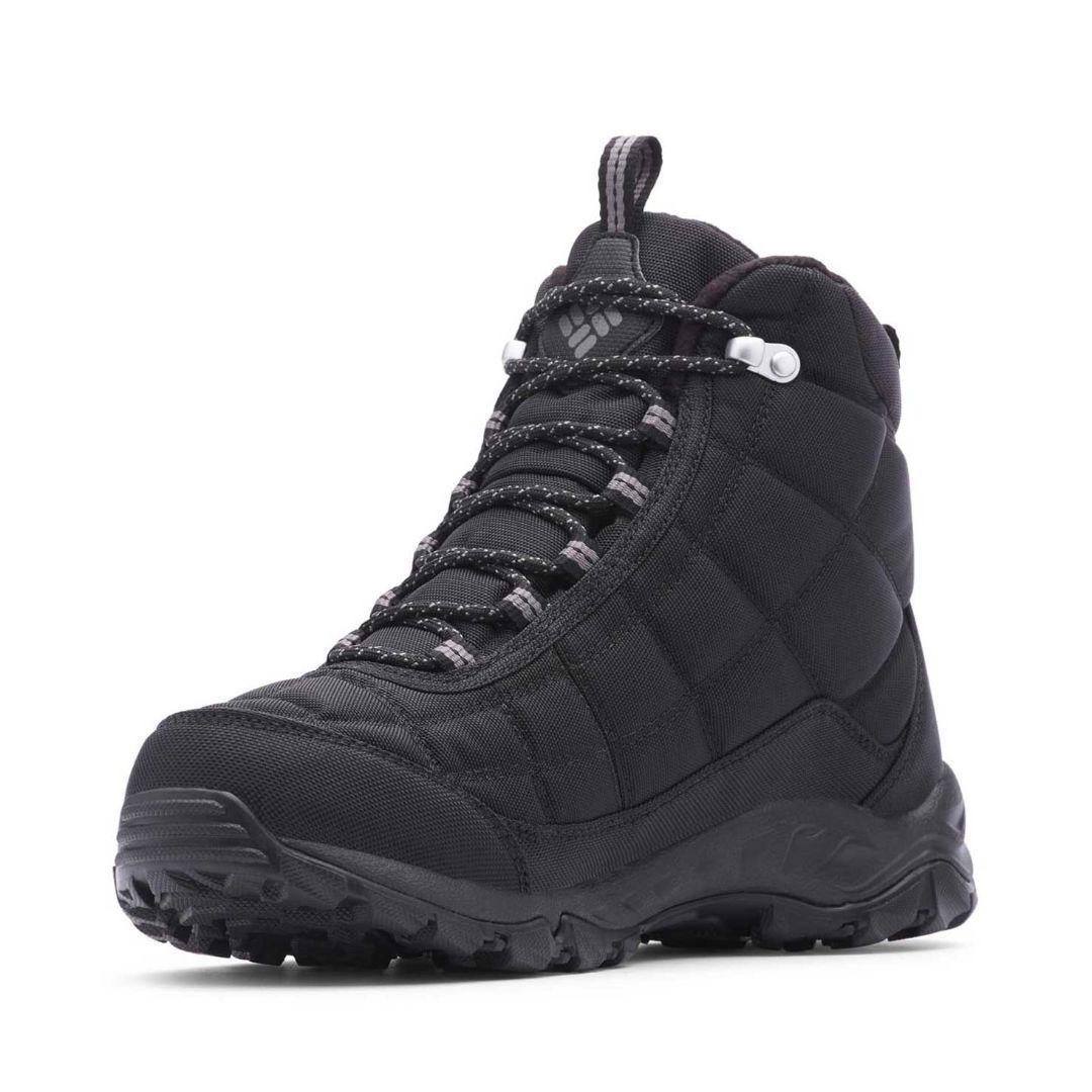 Columbia Men Black FIRECAMP BOOT Water Resistant Shoes