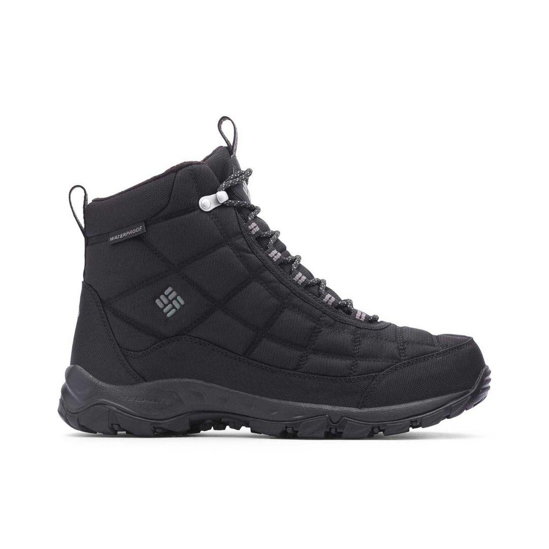 Columbia Men Black FIRECAMP BOOT Water Resistant Shoes