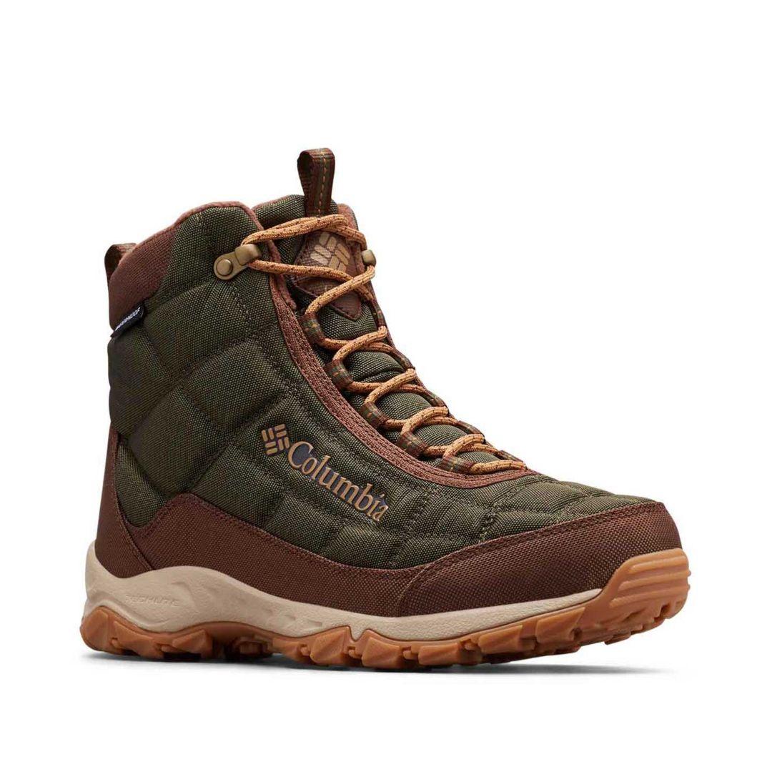 Columbia Men Brown FIRECAMP BOOT Water Resistant Shoes