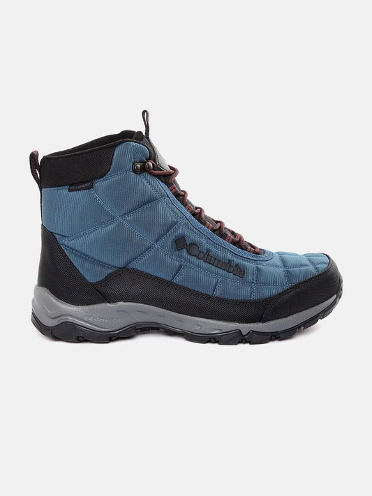 Columbia Men Blue FIRECAMP BOOT Water Resistant Shoes