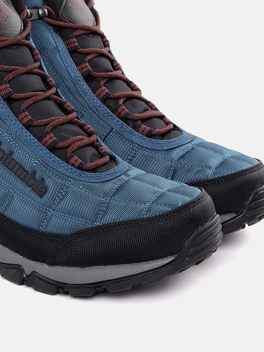 Columbia Men Blue FIRECAMP BOOT Water Resistant Shoes