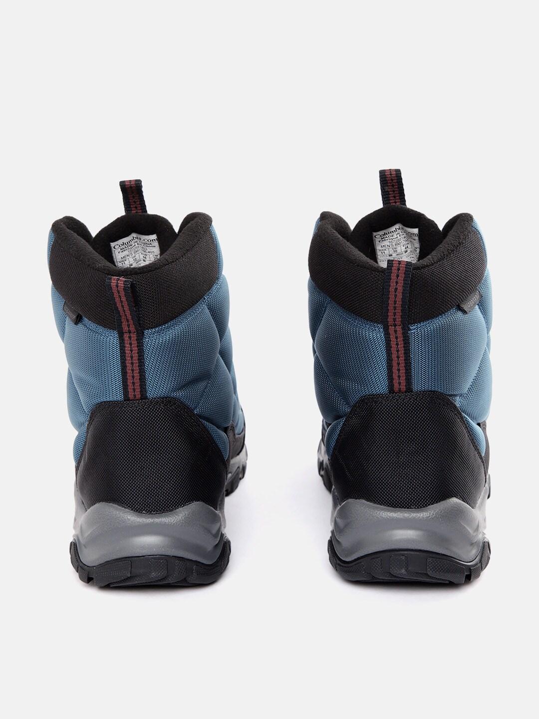Columbia Men Blue FIRECAMP BOOT Water Resistant Shoes