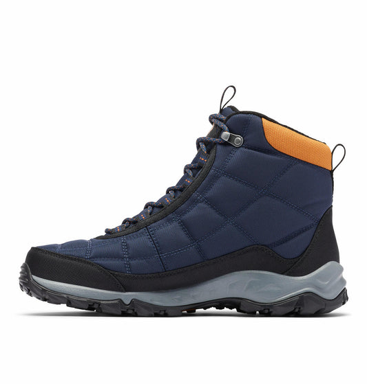 Columbia Men Blue FIRECAMP BOOT Water Resistant Shoes