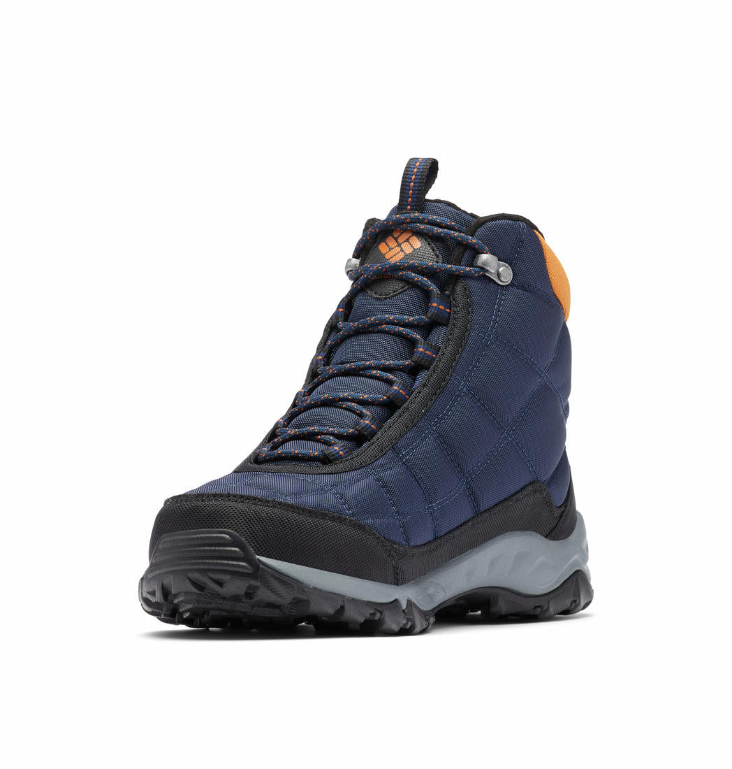 Columbia Men Blue FIRECAMP BOOT Water Resistant Shoes