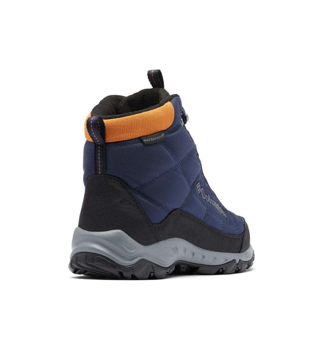 Columbia Men Blue FIRECAMP BOOT Water Resistant Shoes