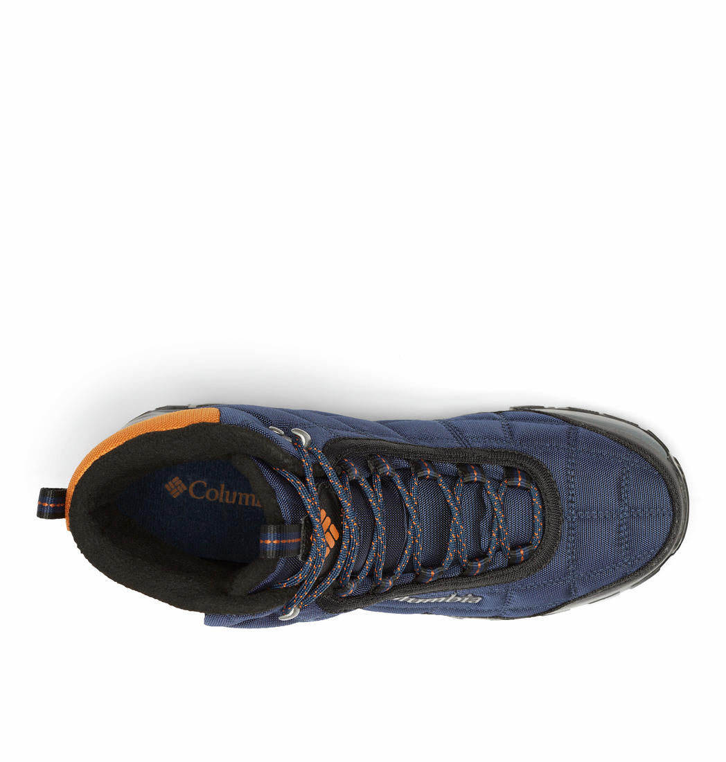 Columbia Men Blue FIRECAMP BOOT Water Resistant Shoes