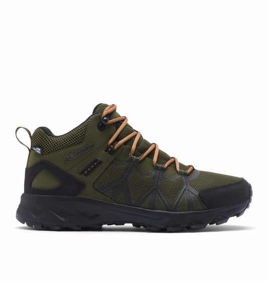 Columbia Men’s Olive Green OutDry Peakfreak II Hiking Shoes Fully Waterproof