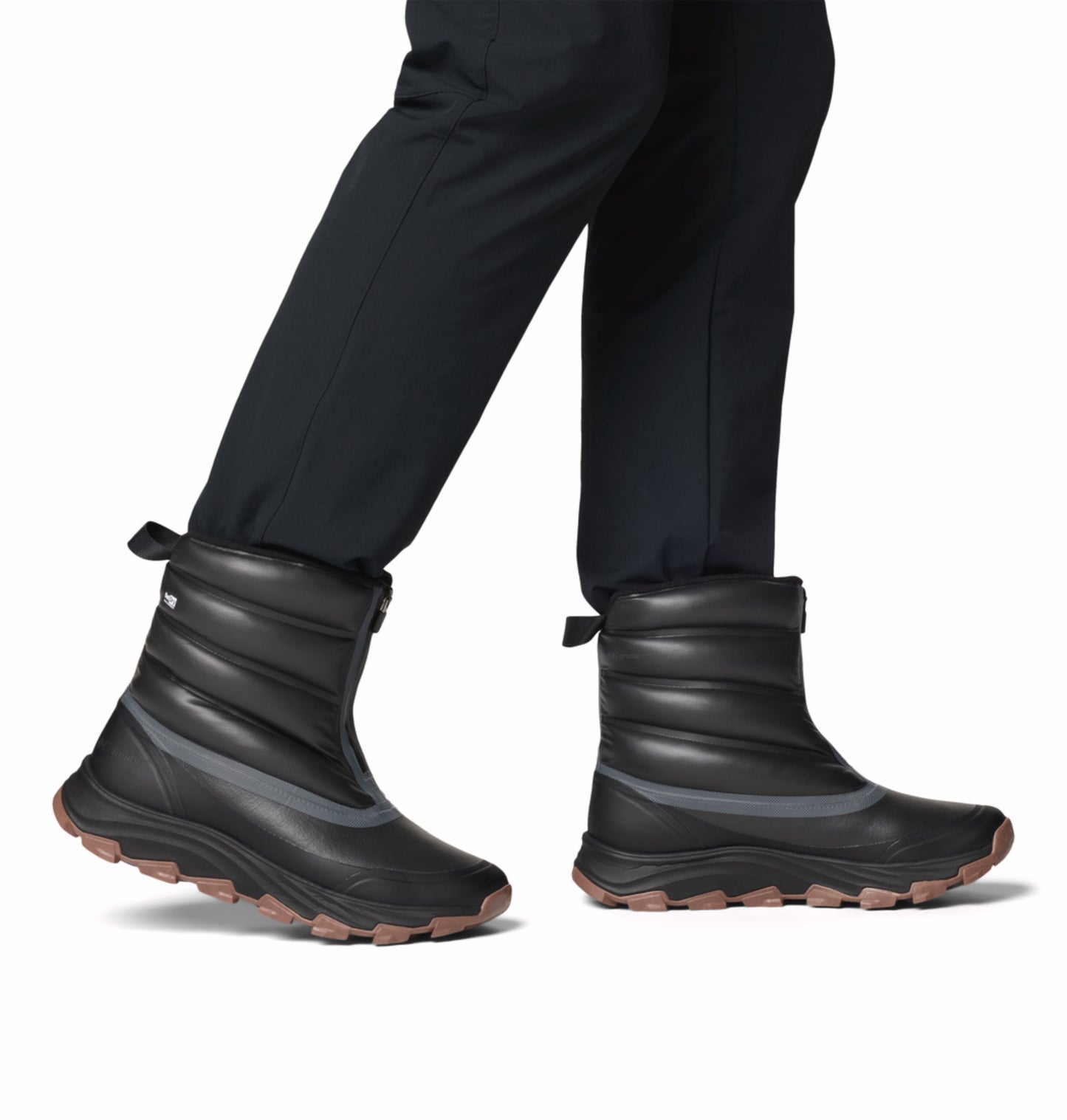 Columbia Men Black Omni-Heat Inifnity Expeditionist Peak Odx Mid Shoes
