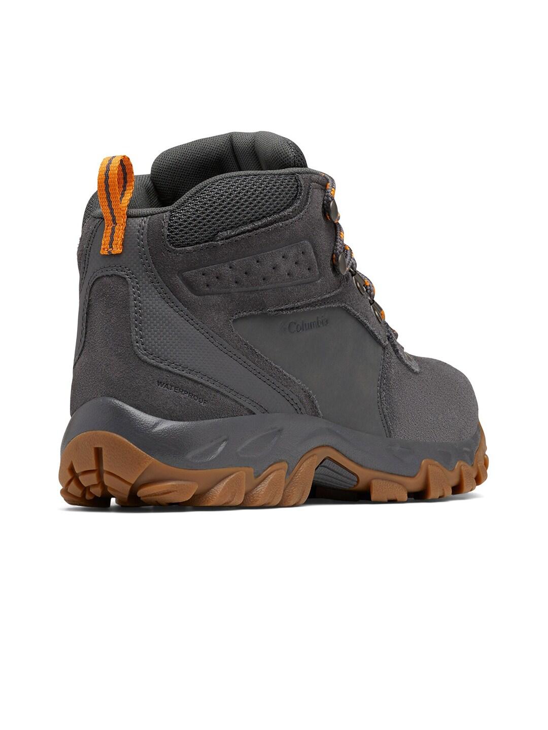 Columbia Men Grey NEWTON RIDGE PLUS II SUEDE WP