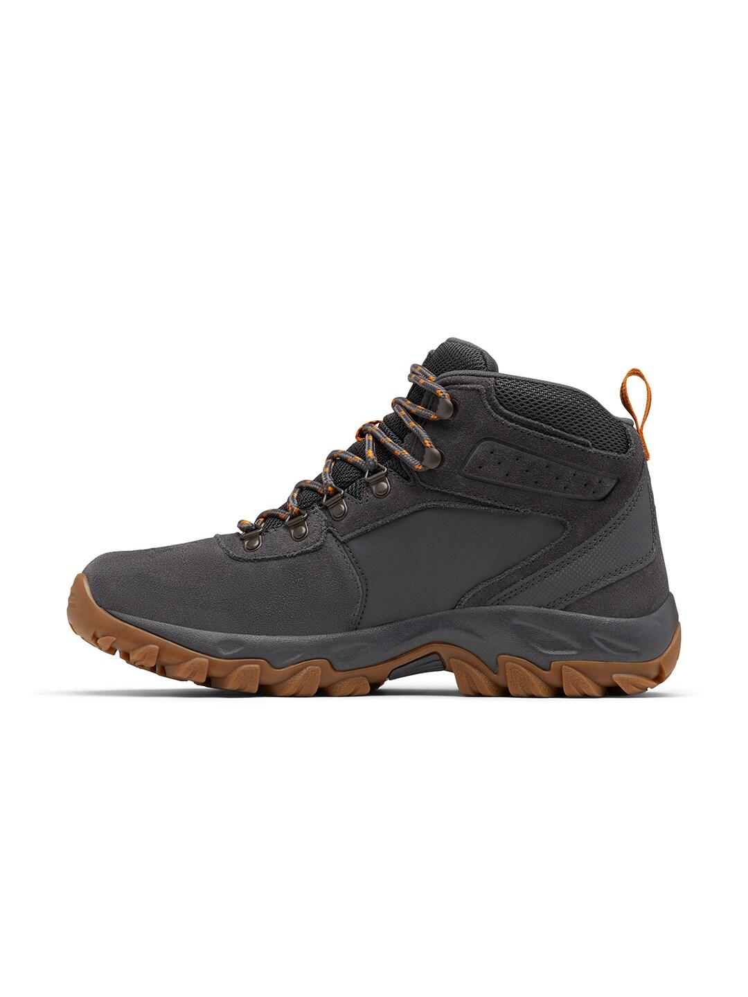 Columbia Men Grey NEWTON RIDGE PLUS II SUEDE WP