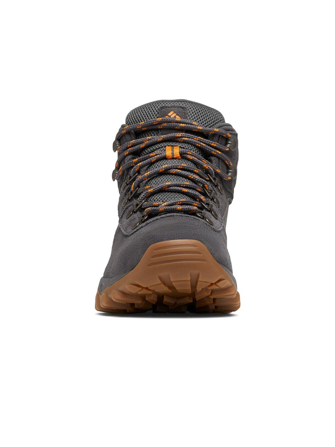 Columbia Men Grey NEWTON RIDGE PLUS II SUEDE WP