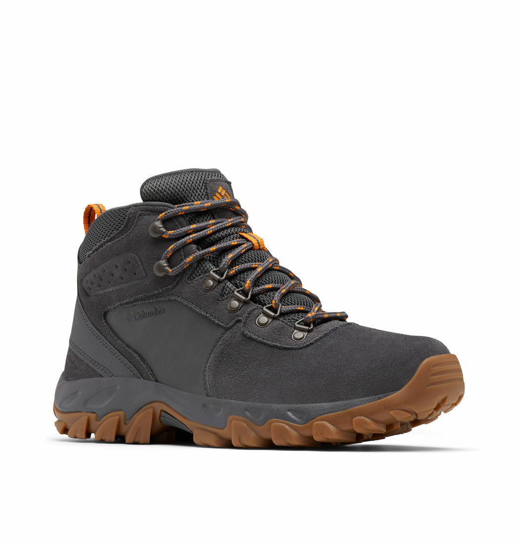 Columbia Men Grey NEWTON RIDGE PLUS II SUEDE WP