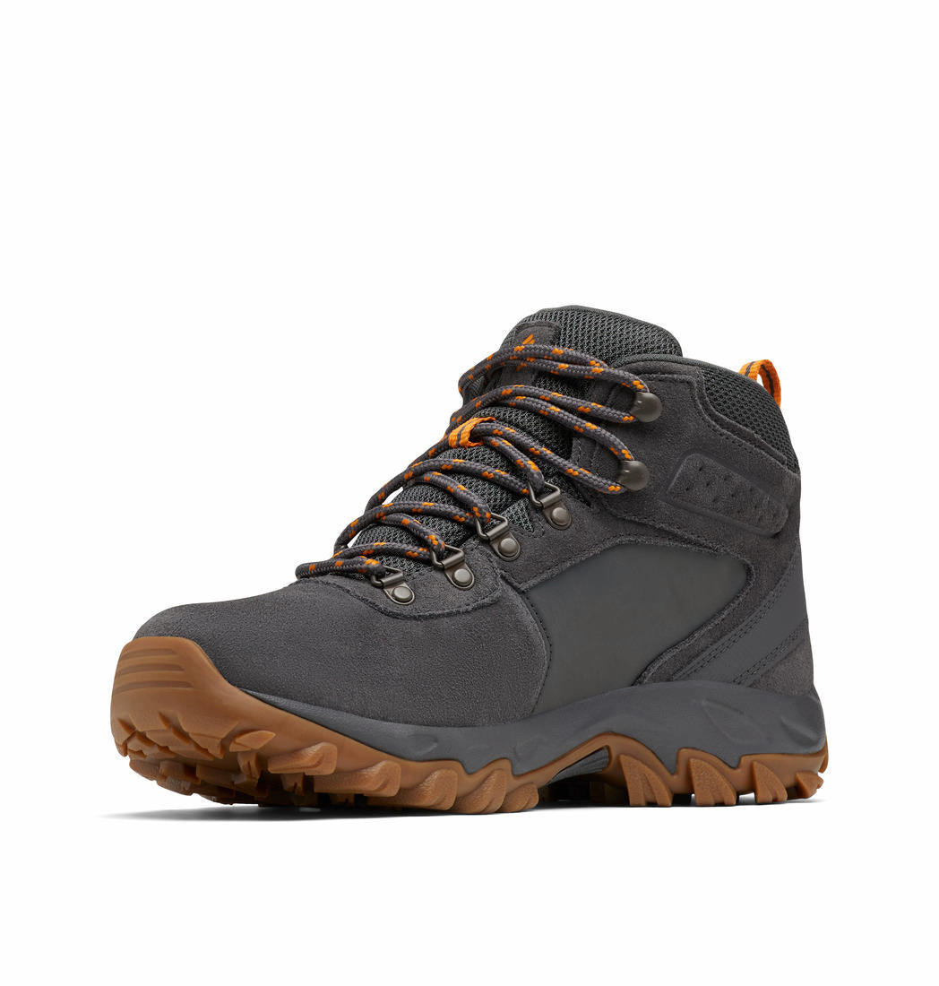 Columbia Men Grey NEWTON RIDGE PLUS II SUEDE WP